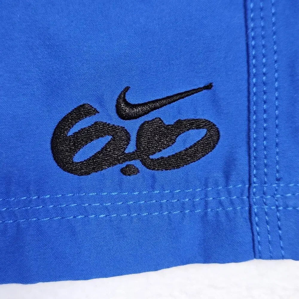 Y2K Nike Mens M 6.0 Hybrid Board Shorts Size 32 Blue 387365 Surfing Cargo 10